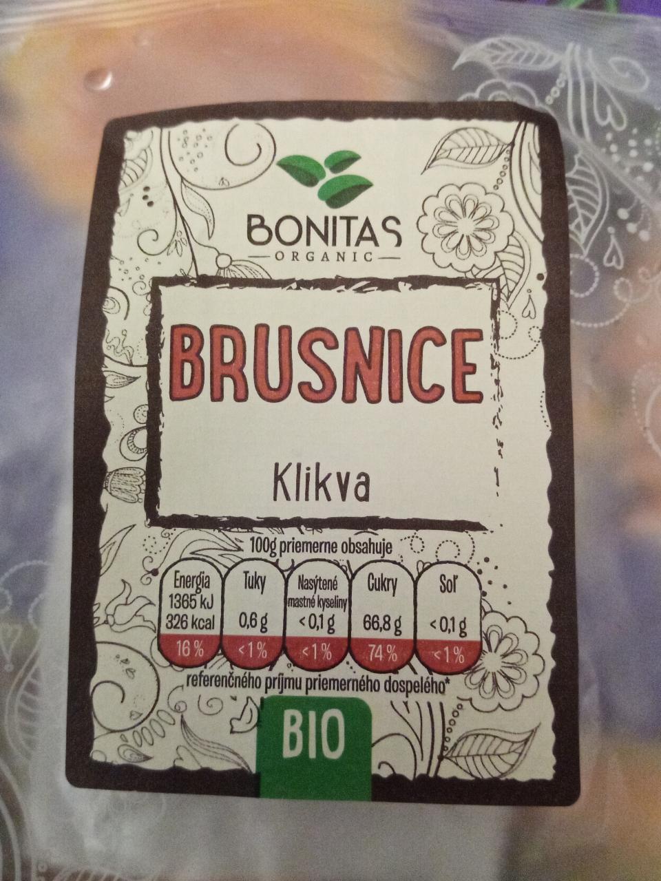 Fotografie - Bio Brusnice Klikva Bonitas