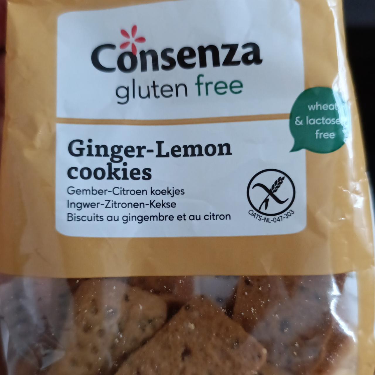 Fotografie - Ginger-lemon cookies gluten free Consenza