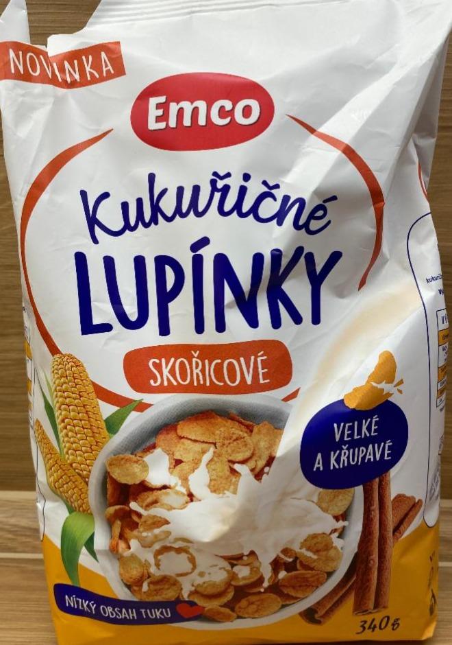 Fotografie - kukuřičné lupínky, skořicové Emco