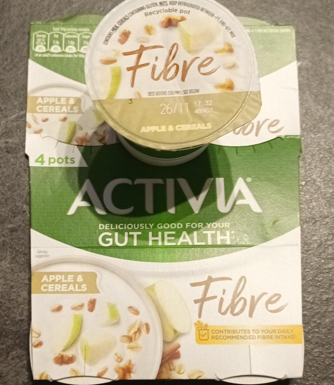 Fotografie - Fibre Apple & Cereals Activia