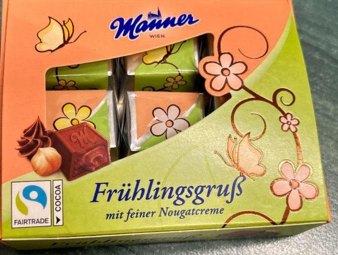 Fotografie - Frühlingsgruß mit feiner Nougatcreme Manner