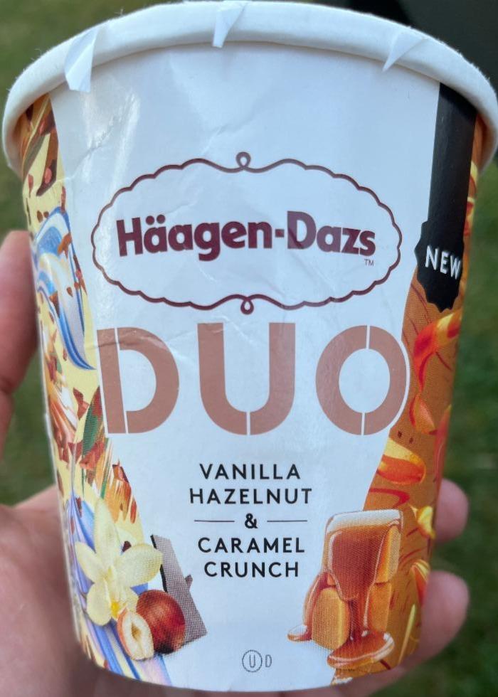 Fotografie - DUO Vanilla Hazelnut & Caramel Crunch Häagen-Dazs