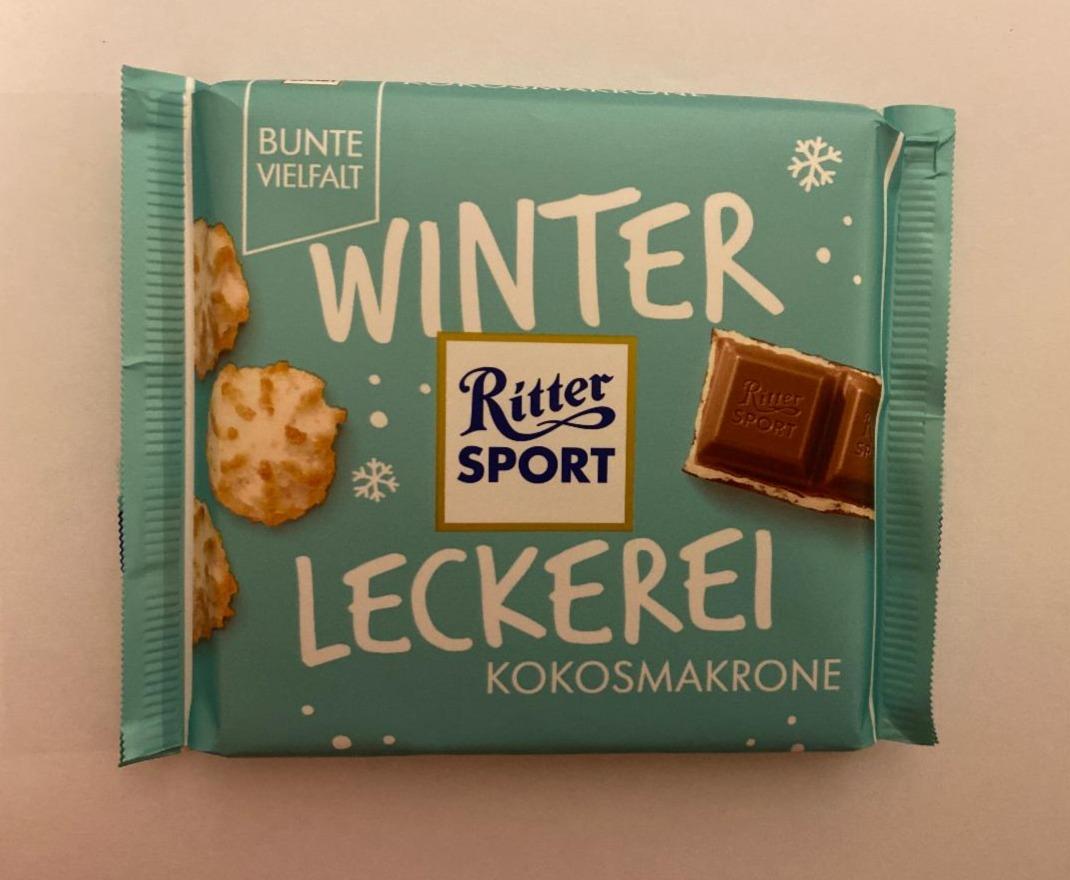 Fotografie - Winter kokos-makrone Ritter Sport