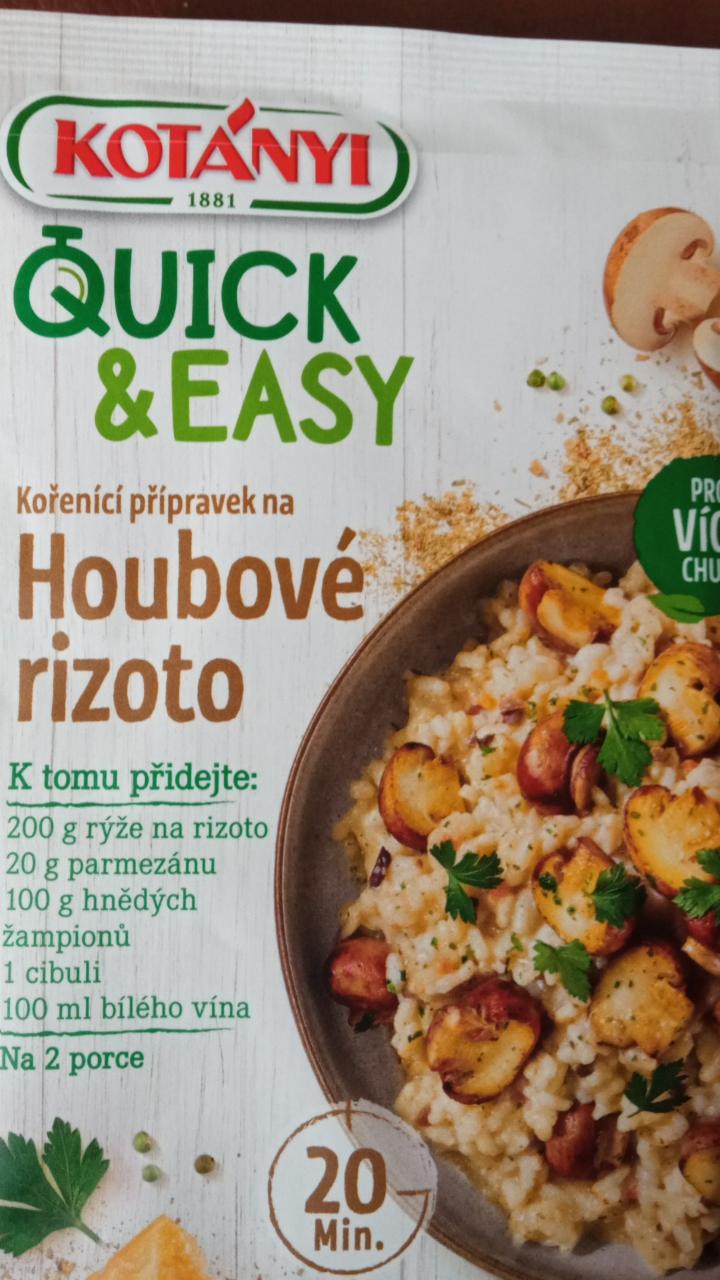 Fotografie - Quick & Easy Houbové rizoto Kotányi