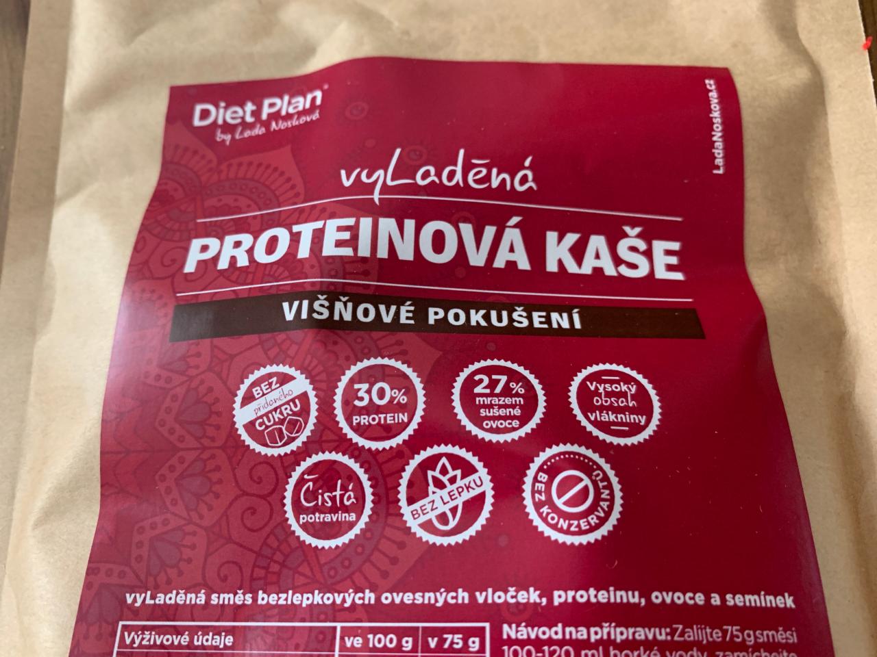 Fotografie - vyladěná proteinová kaše Višňové pokušení Diet Plan