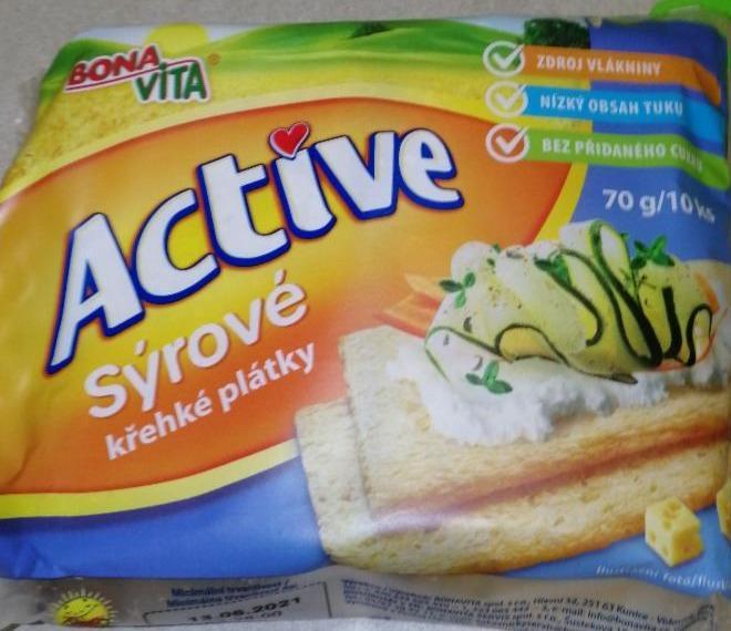 Fotografie - Active křehké plátky sýrové Bonavita