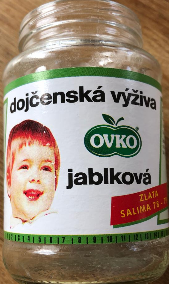 Fotografie - dojčenská výživa jablková Ovko