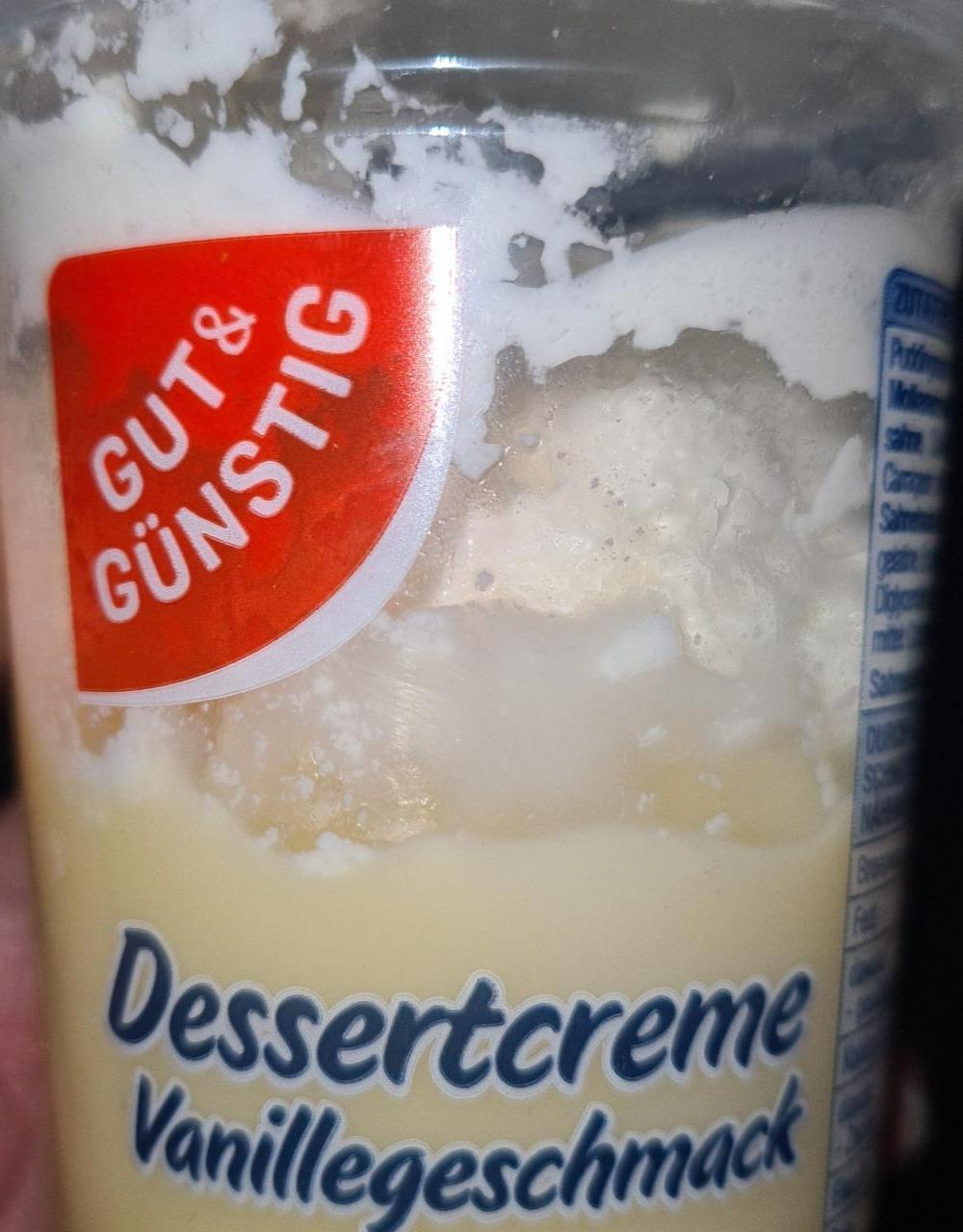 Fotografie - Dessertcreme Vanillegeschmack Gut&Günstig