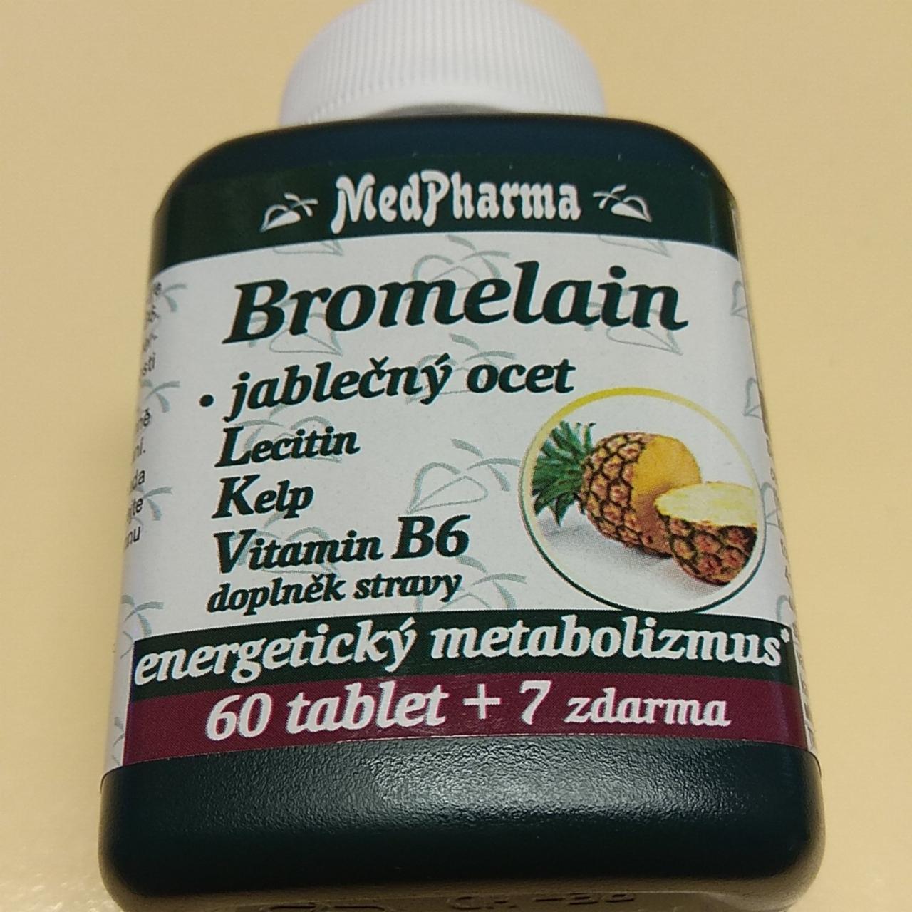 Fotografie - Bromelain+jablečný ocet+lecitin MedPharma