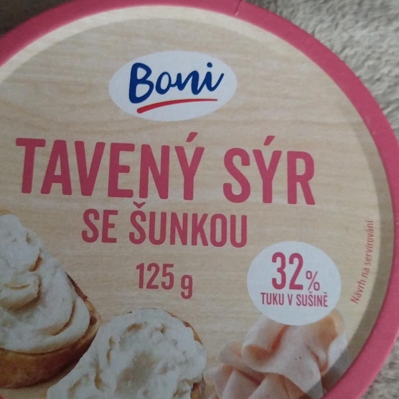 Fotografie - Tavený sýr se šunkou Boni