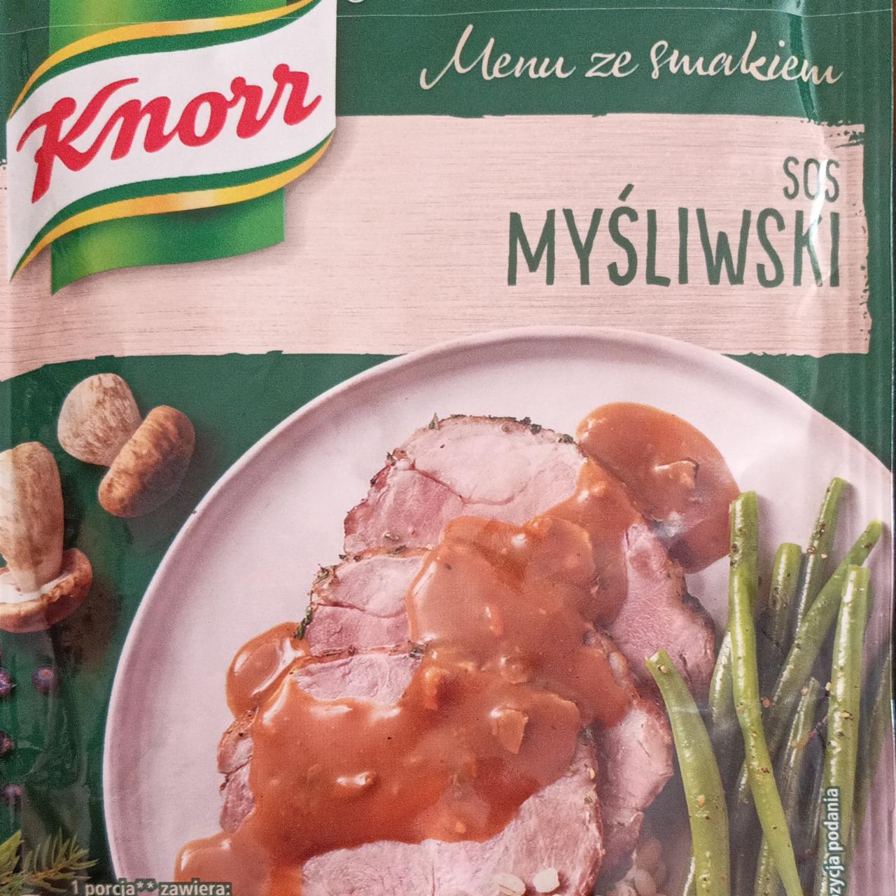 Fotografie - Menu ze smakiem Sos myśliwski Knorr