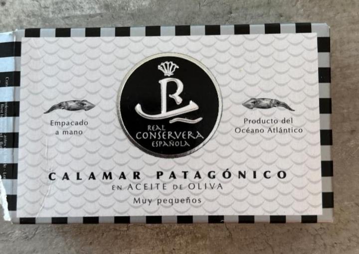 Fotografie - Calamar Patagónico en aceite de oliva Real Conservera Española