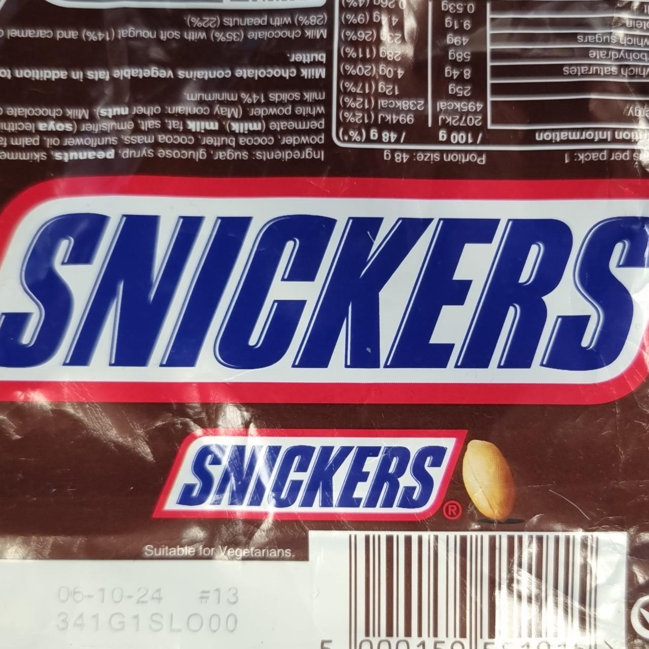 Fotografie - Snickers