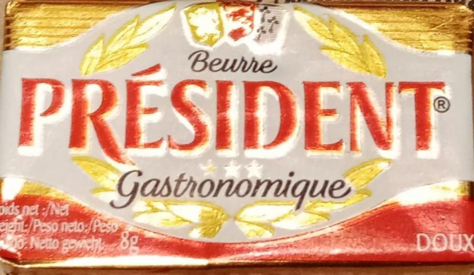 Fotografie - Beurre Gastronomique doux Président