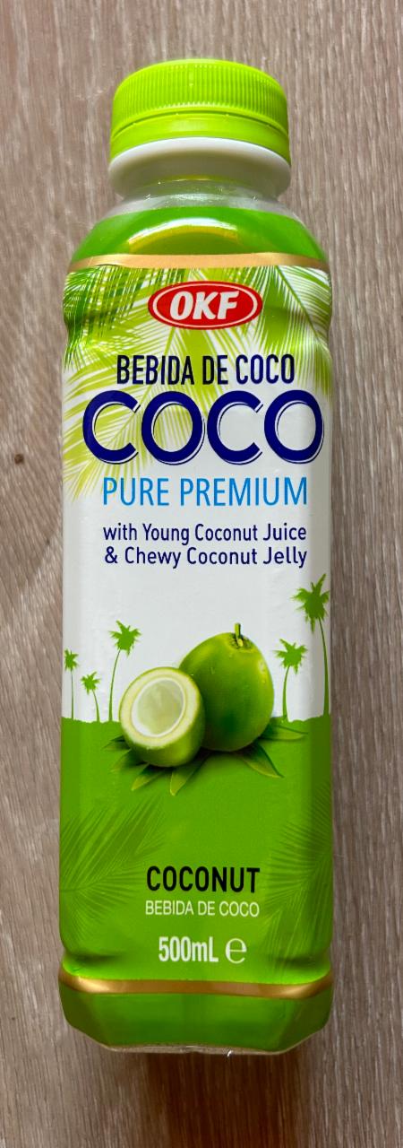 Fotografie - Bebida de coco pure premium OKF