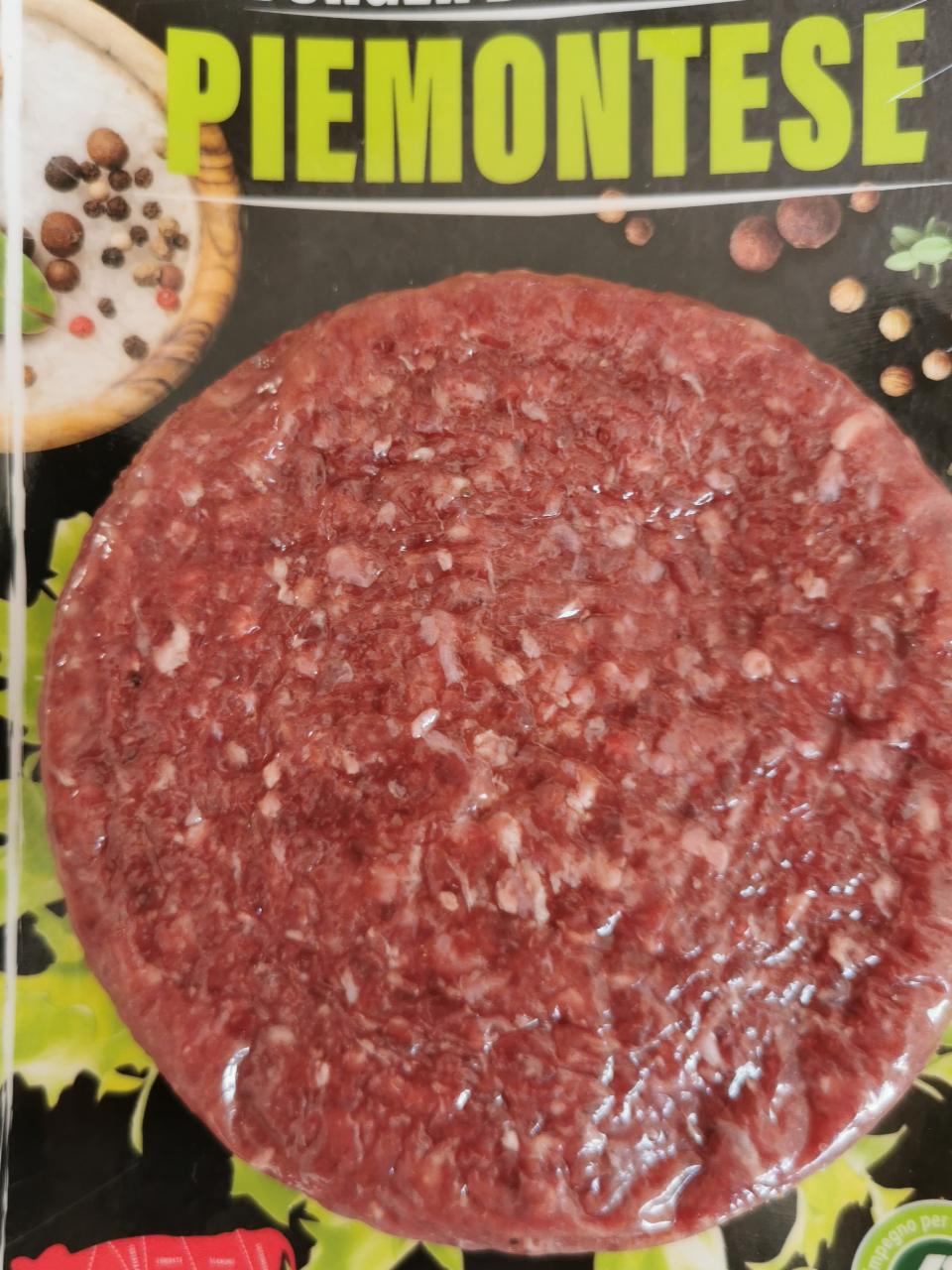 Fotografie - Hamburger di bovino razza piemontese