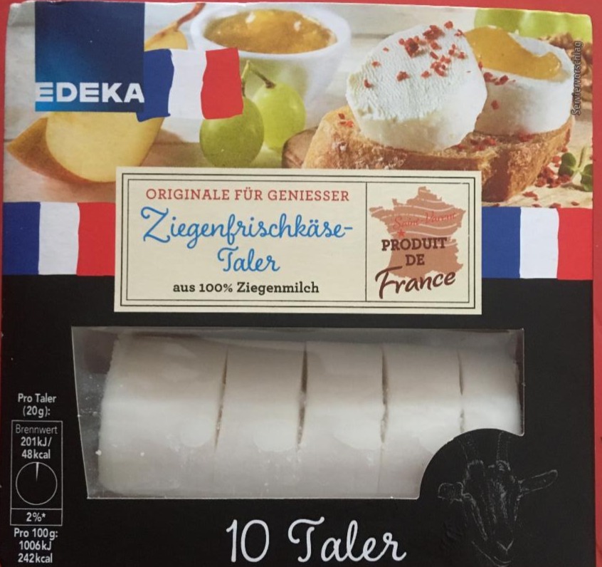 Fotografie - Ziegenfrischkäse-Taler Edeka