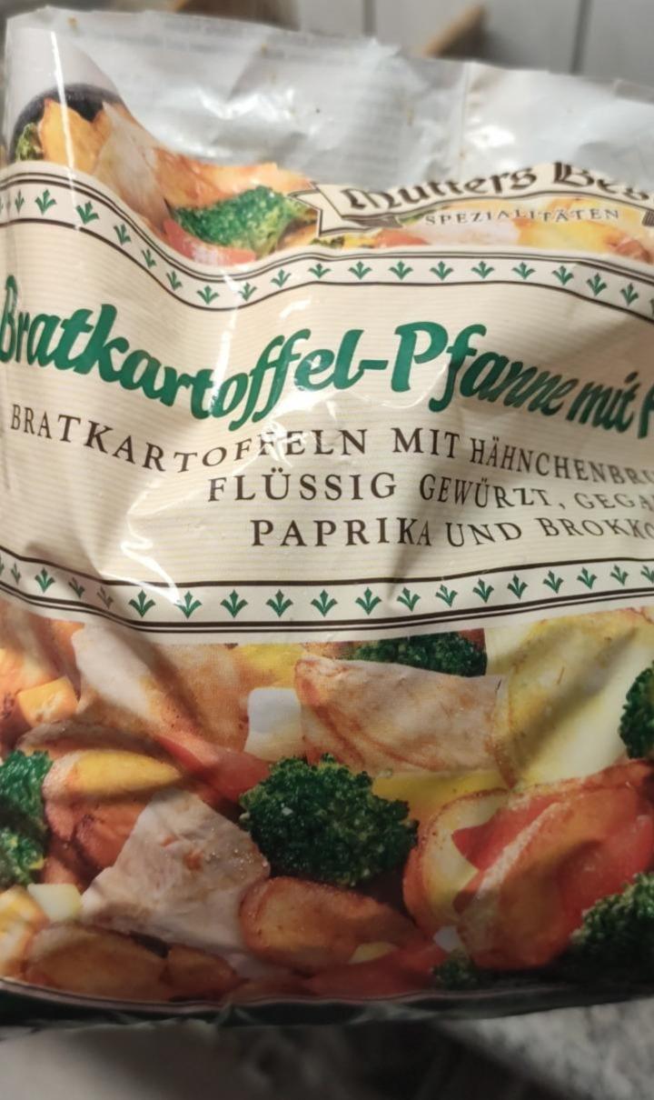 Fotografie - Bratkartoffel-Pfanne mit Hähnchen