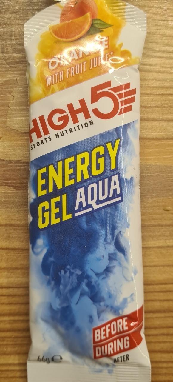 Fotografie - Energy Gel Aqua Orange High5