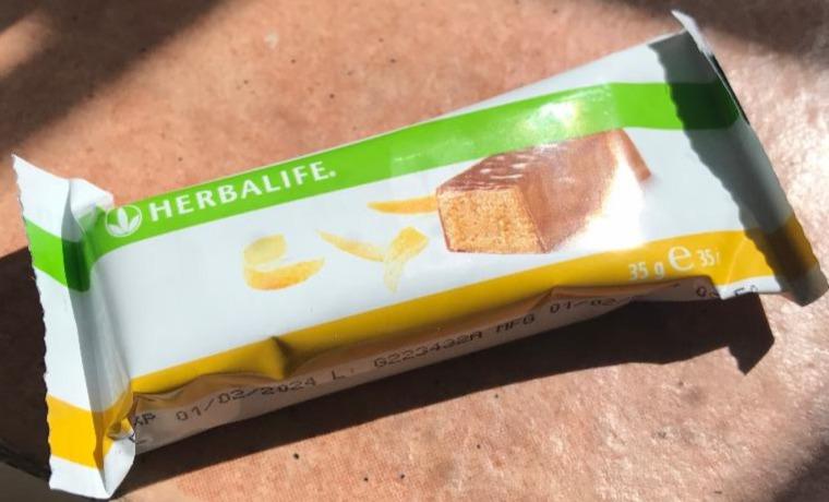 Fotografie - proteinová tyčinka s citronovou příchutí HERBALIFE