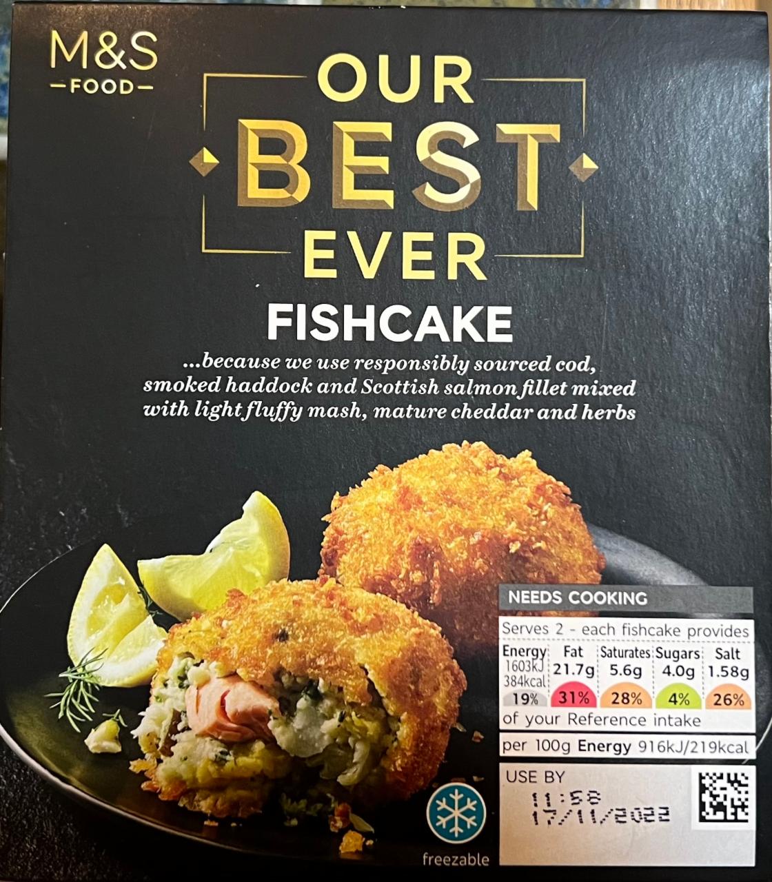 Fotografie - Our Best Ever Fishcake M&S Food