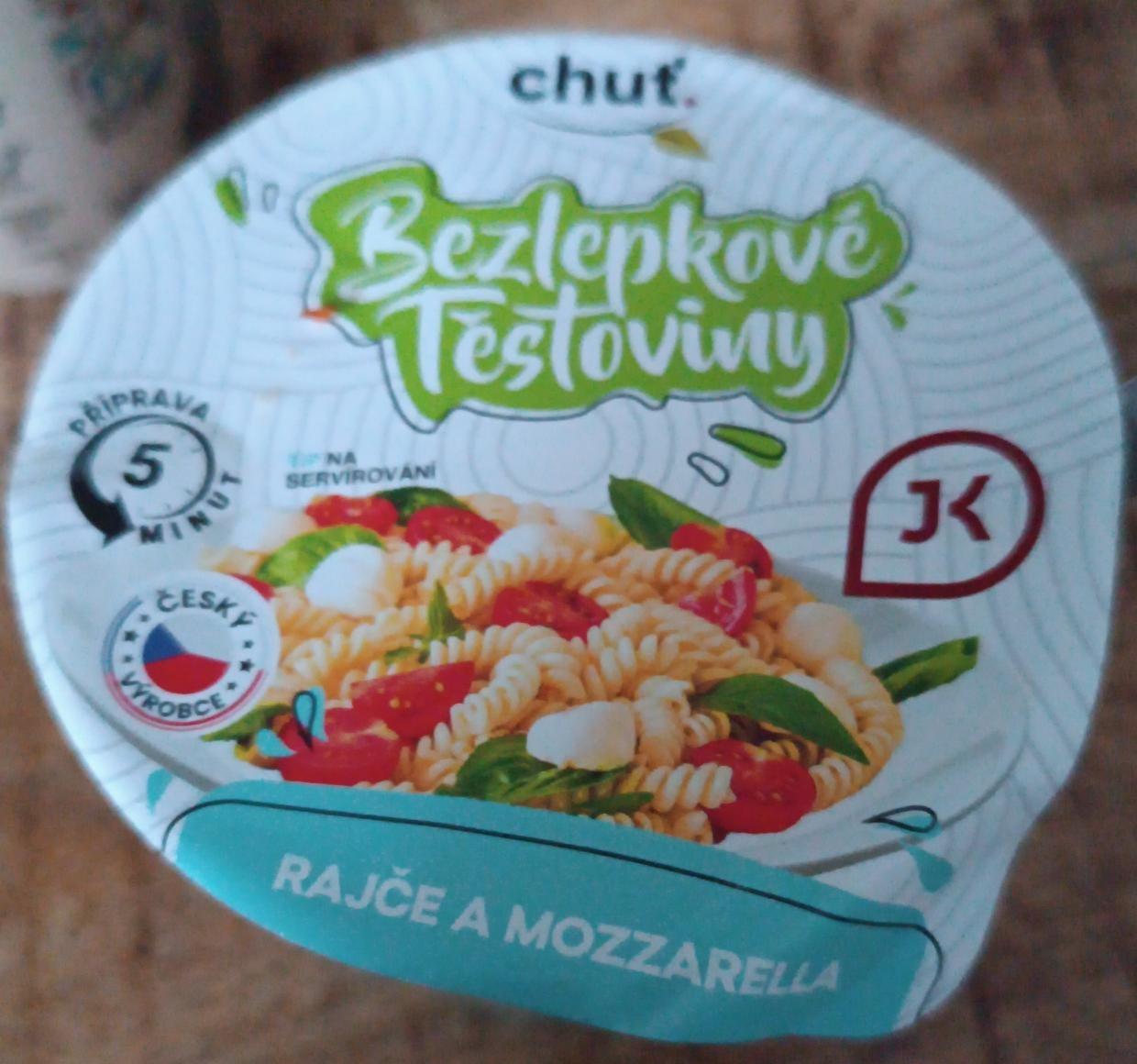 Fotografie - Bezlepkové těstoviny Rajče a Mozzarella Chuť.