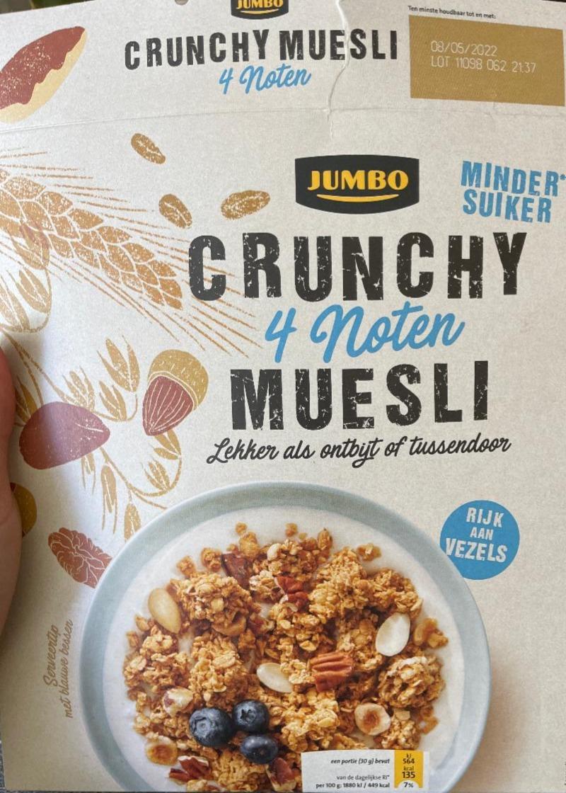 Fotografie - crunchy 4 norem muesli Jumbo