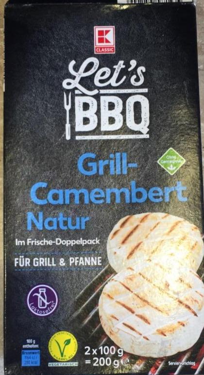 Fotografie - Let's BBQ Grill Camembert Natur K-Classic