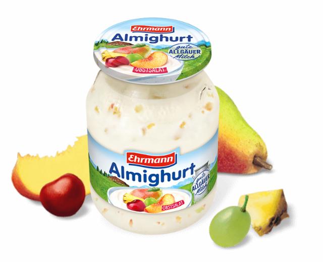 Fotografie - Almighurt Obstsalat Ehrmann