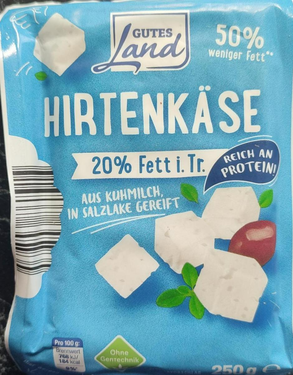 Fotografie - Hinterkäse 20% Fett Gutes Land