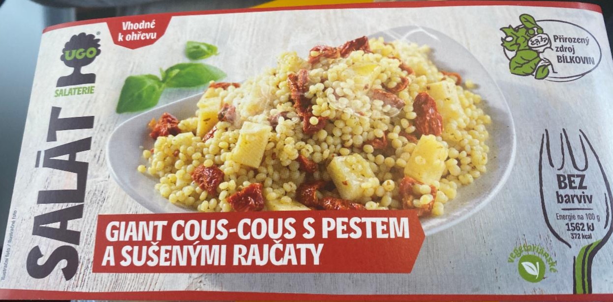 Fotografie - Giant cous-cous s pestem a sušenými rajčaty Ugo