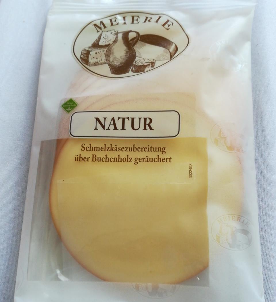 Fotografie - Natur schmelzkäse über Buchenholz geräuchert