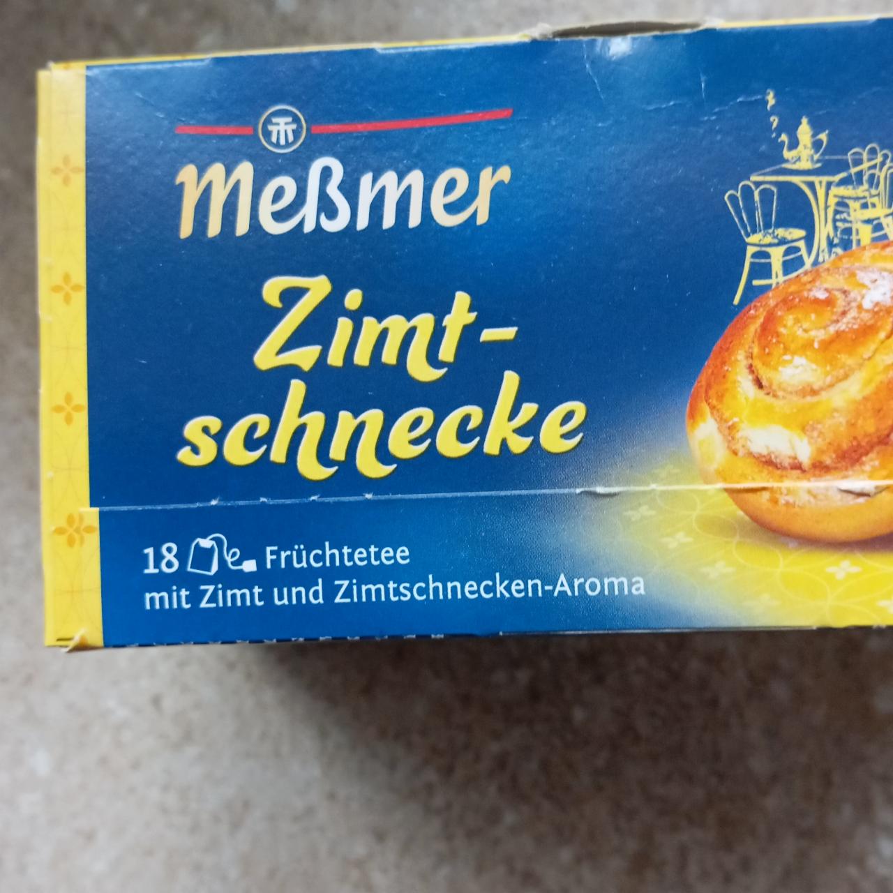 Fotografie - Zimt schnecke Tee Meßmer