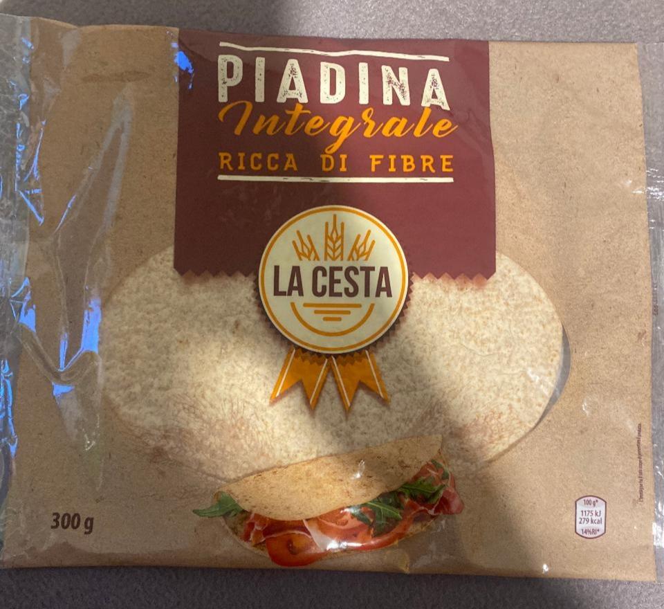 Fotografie - Piadina Integrale Ricca di Fibre La Cesta