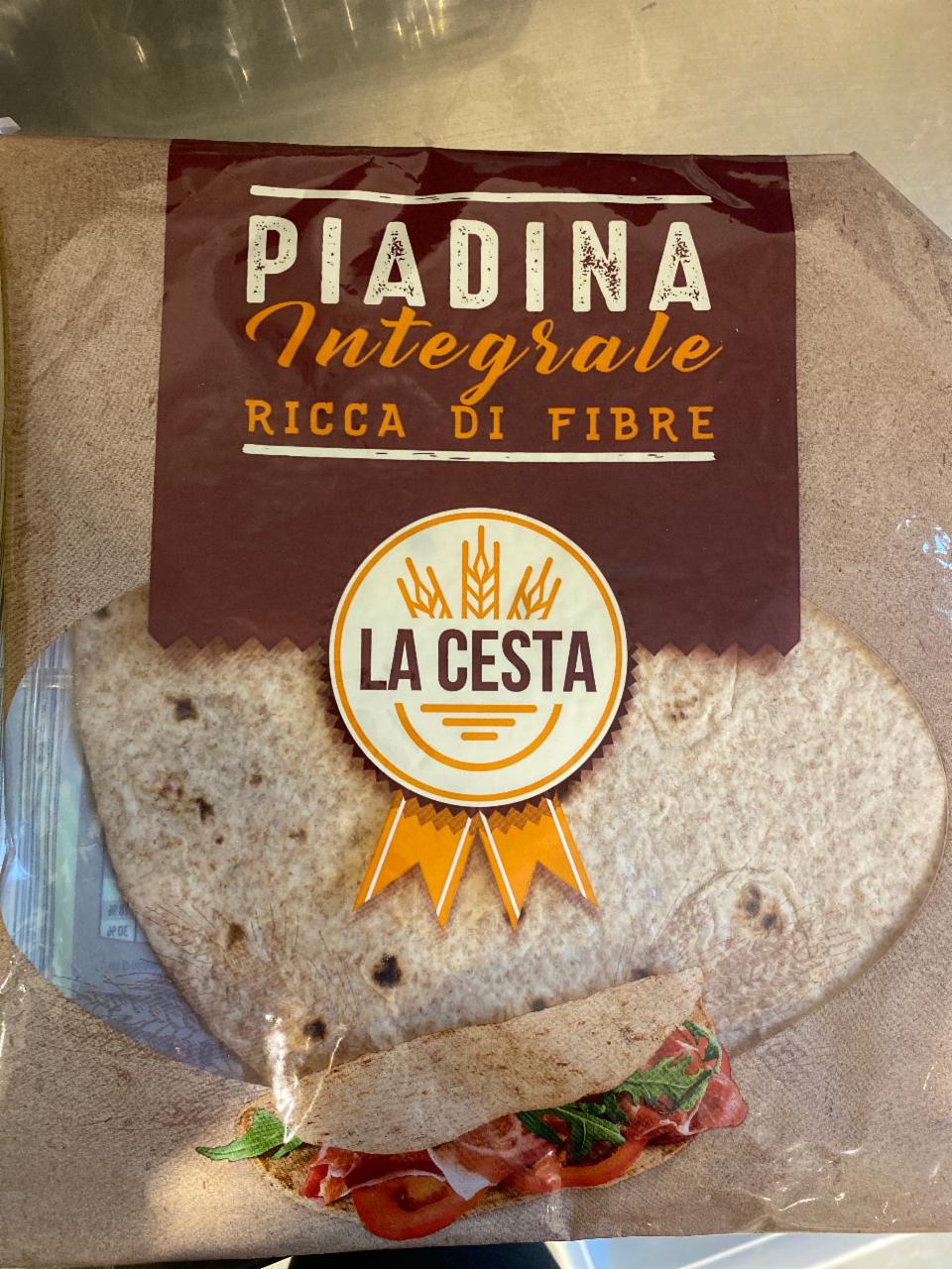 Fotografie - Piadina Integrale Ricca di Fibre La Cesta