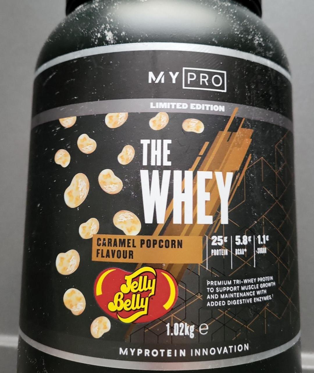 Fotografie - The whey caramel popcorn flavour MyPro