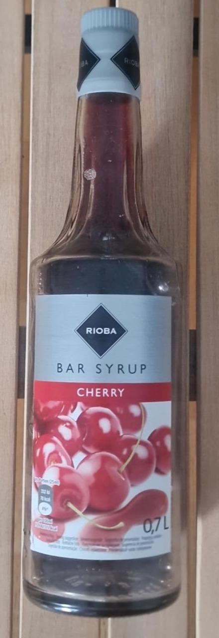 Fotografie - Bar syrup cherry Rioba