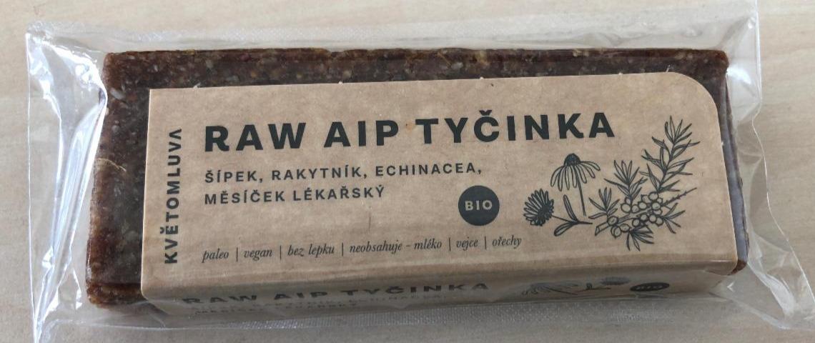 Fotografie - Bio Raw AIP tyčinka šípek, rakytník, echinacea, měsíček lékařský Květomluva