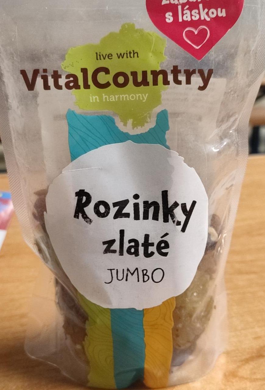 Fotografie - Rozinky zlaté Jumbo VitalCountry