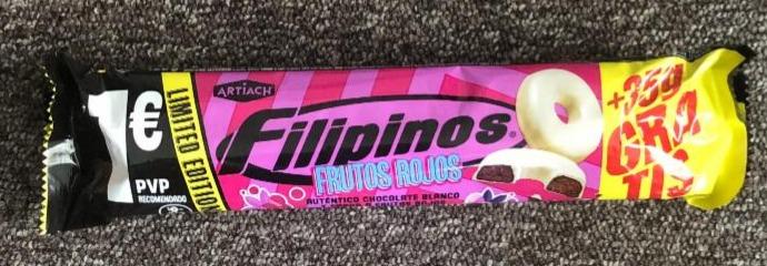 Fotografie - Filipinos Galletas Frutos Rojos Artiach