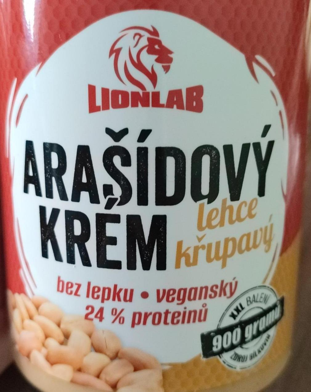 Fotografie - Arašídový krém lehce křupavý Lionlab