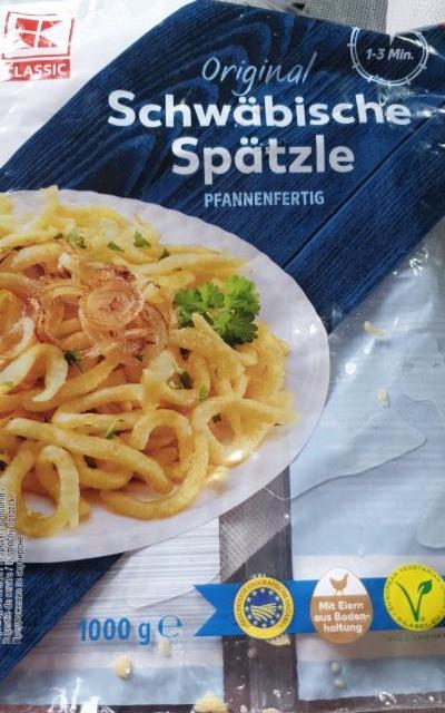 Fotografie - Original Schwäbische Spätzle K-Classic