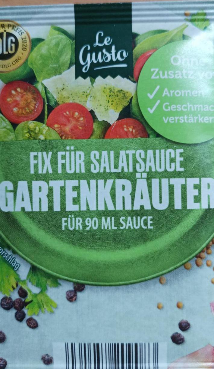 Fotografie - Gartenkräuter Salatsauce Le Gusto