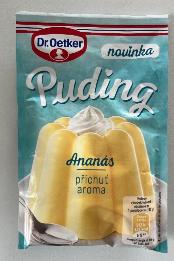 Fotografie - Puding Ananas Dr.Oetker