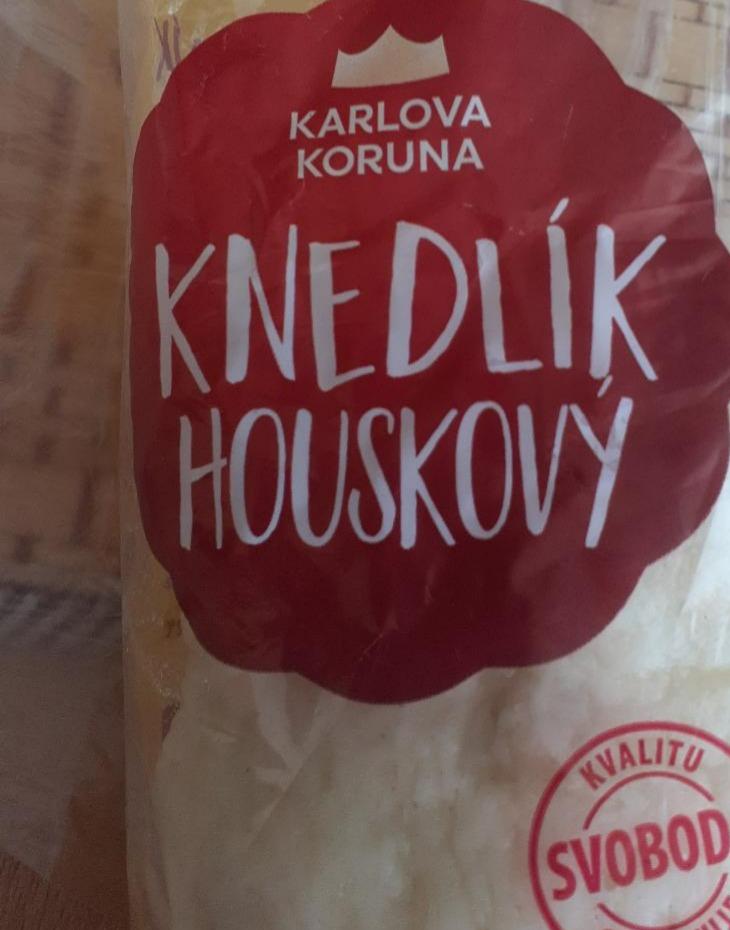 Fotografie - knedlík houskový Karlova koruna