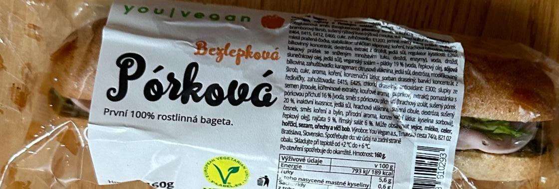 Fotografie - Bezlepková pórková You vegan