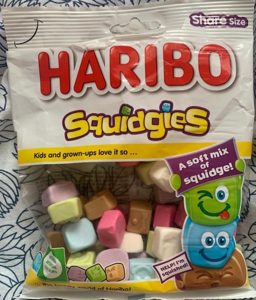 Fotografie - Squidgies Guma o smaku owocowym i coli Haribo