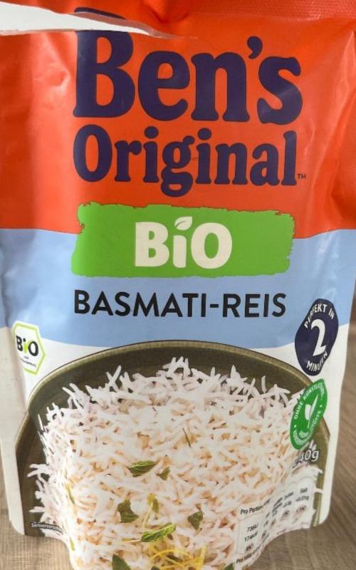 Fotografie - Bio Basmati-Reis Ben's Original