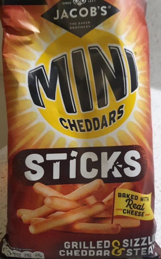 Fotografie - Mini Cheddars Sticks Grilled Cheddar & Sizzling Jacob's