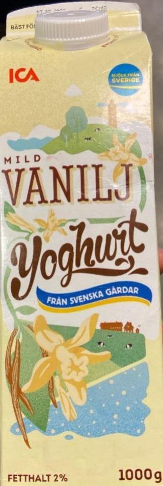 Fotografie - Mild Vanilj Yoghurt ICA